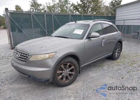 2008 Infiniti Fx35 from USA, damaged, VIN JNRAS08U28X103557